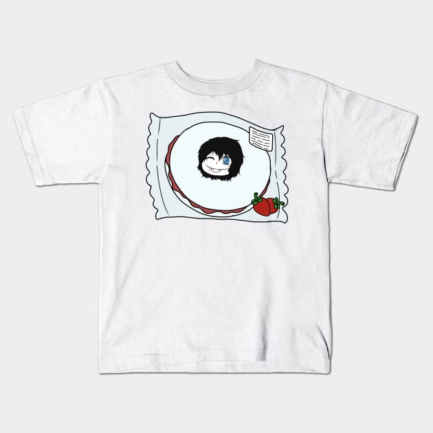 jeff the killer chibi Kids T-Shirt by LillyTheChibi